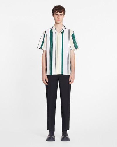 Lanvin BOWLING SHIRT WITH PRINTED STRIPES outlook