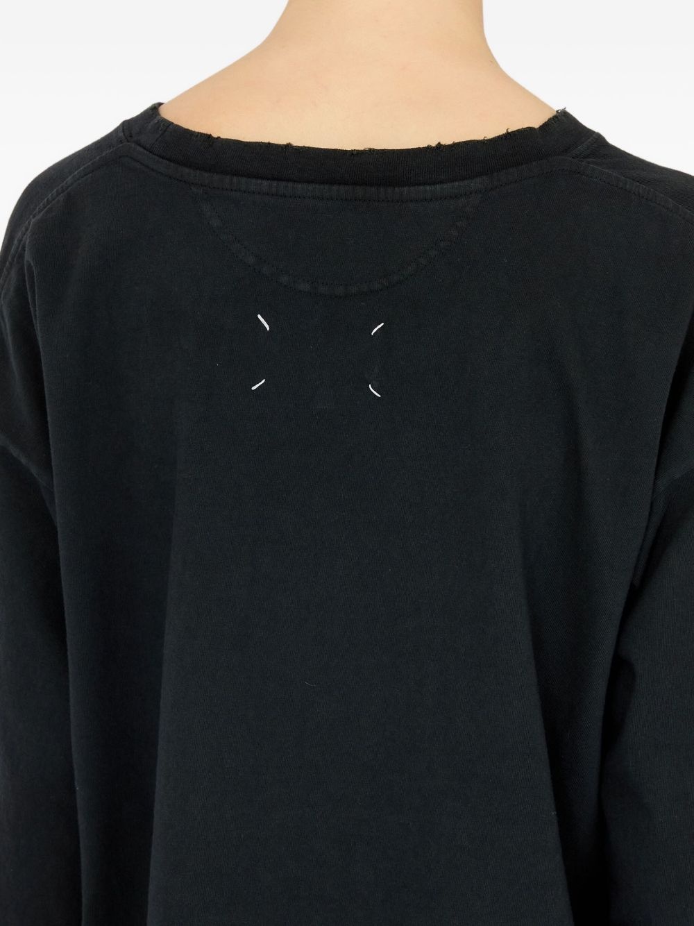 bingo-print cotton sweatshirt - 5