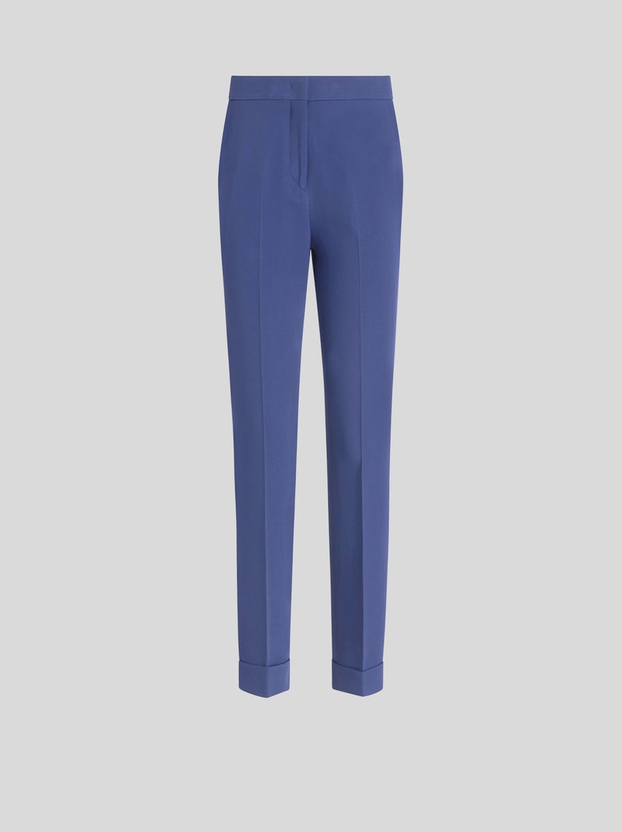 CADY CIGARETTE TROUSERS - 1