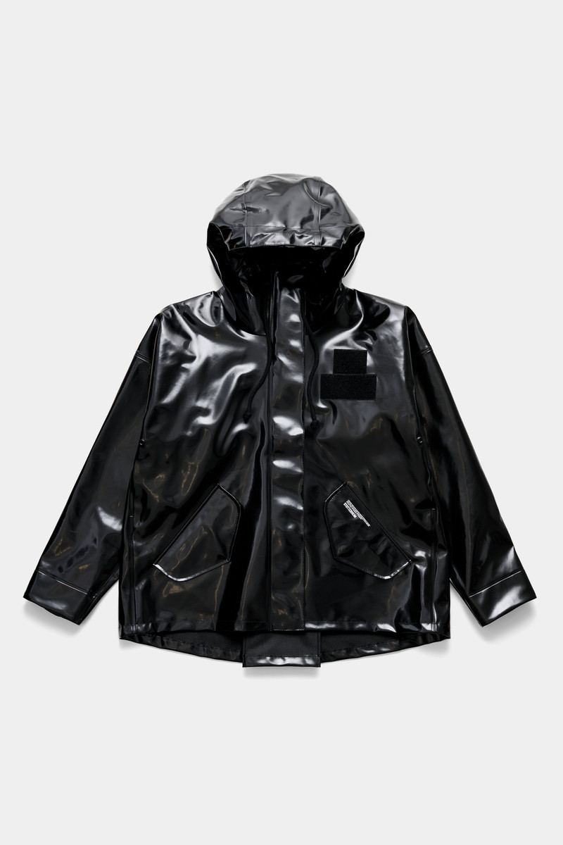 Faversham Opal Raincoat Black 1