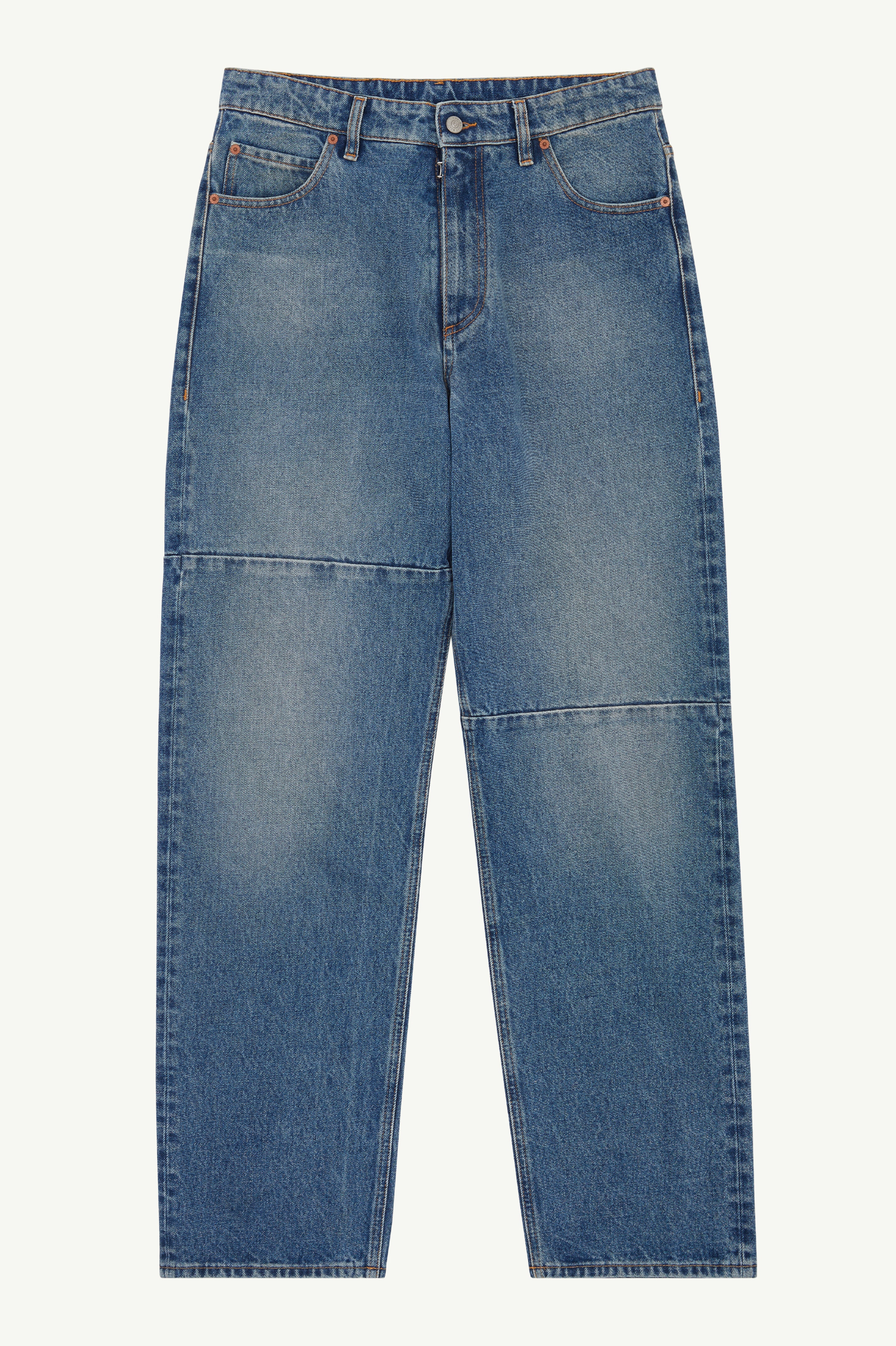 5-pocket Denim Trousers - 1