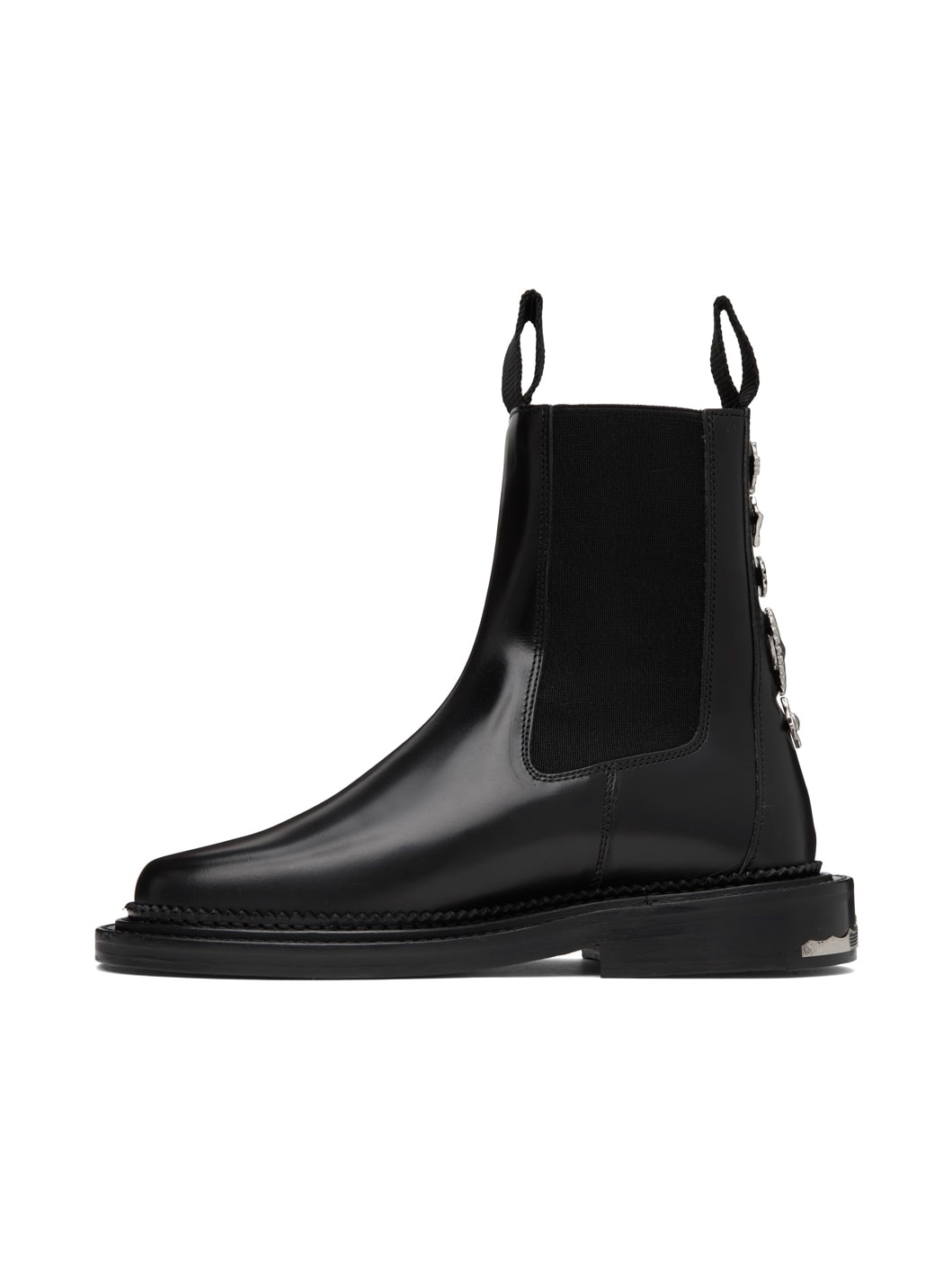 SSENSE Exclusive Black Hardware Boots - 3