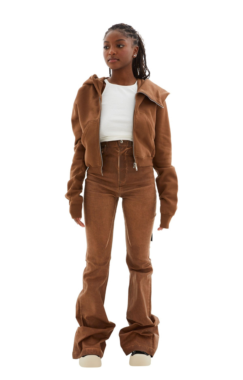 BOLAN BOOTCUT JEANS (HENNA BROWN) 1