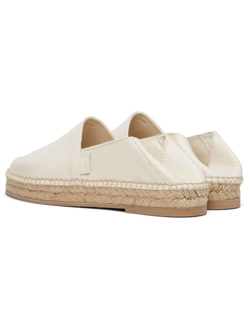 Off-White 'AMI Leather' Espadrilles 5