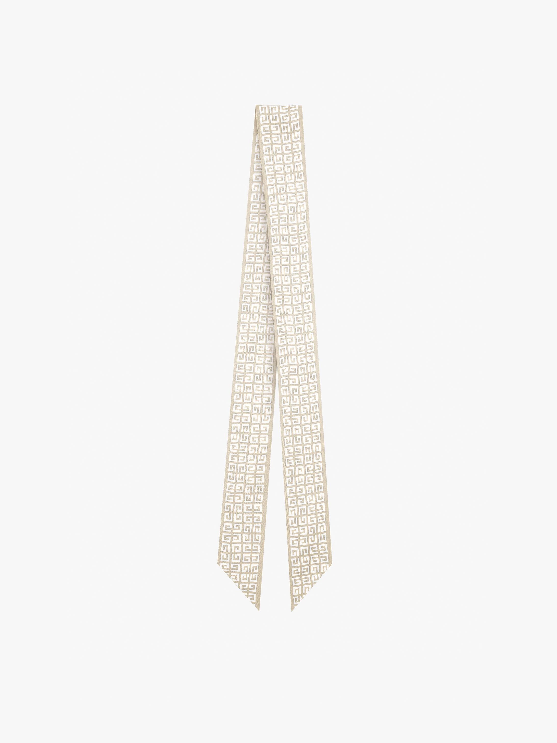 4G SCARF IN SILK - 1
