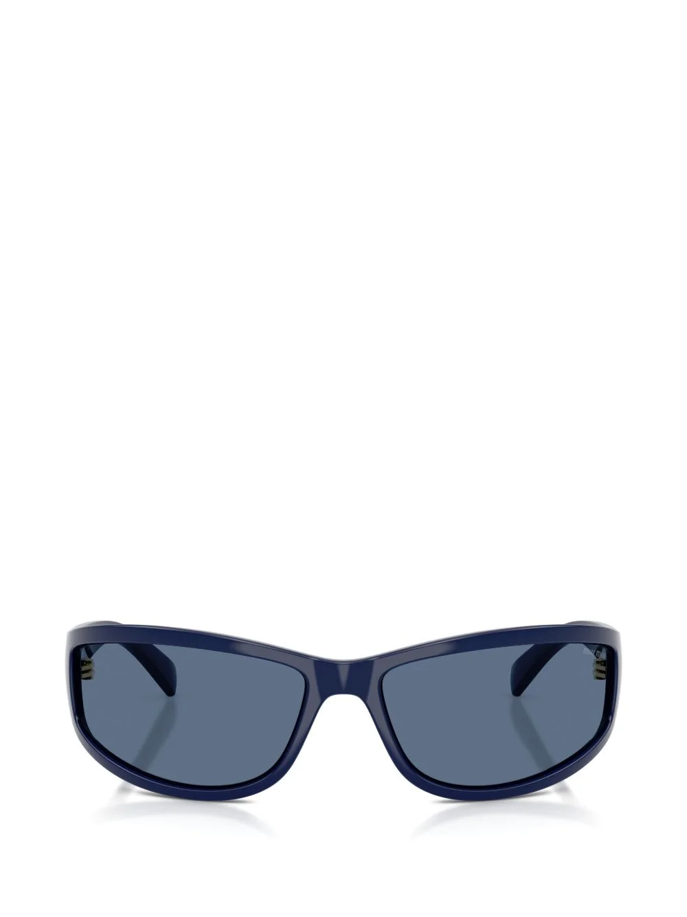 geometric-frame sunglasses - 1