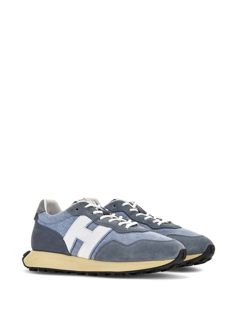 HOGAN H601 lace-up suede sneakers outlook