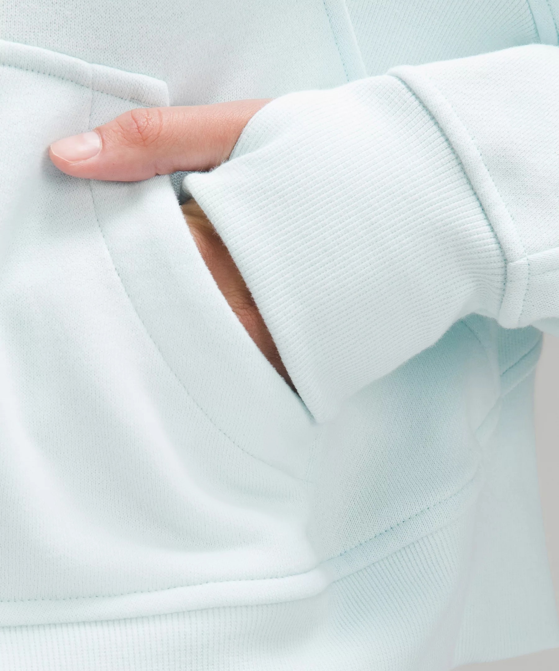 Scuba Oversized Half-Zip Hoodie - 5