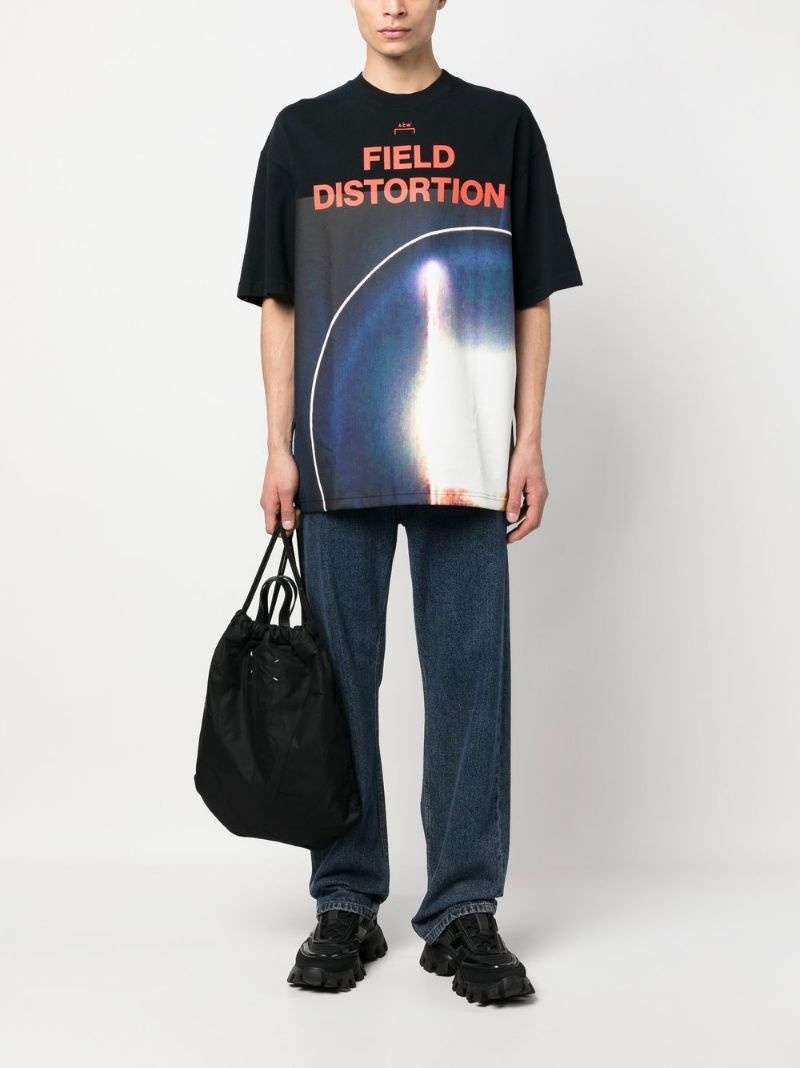 logo-print T-shirt - 2
