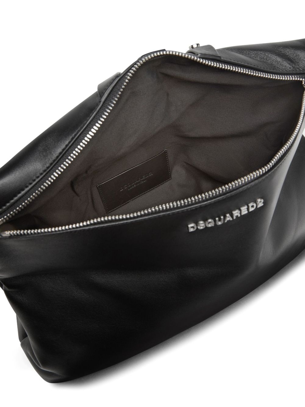 leather clutch bag - 4