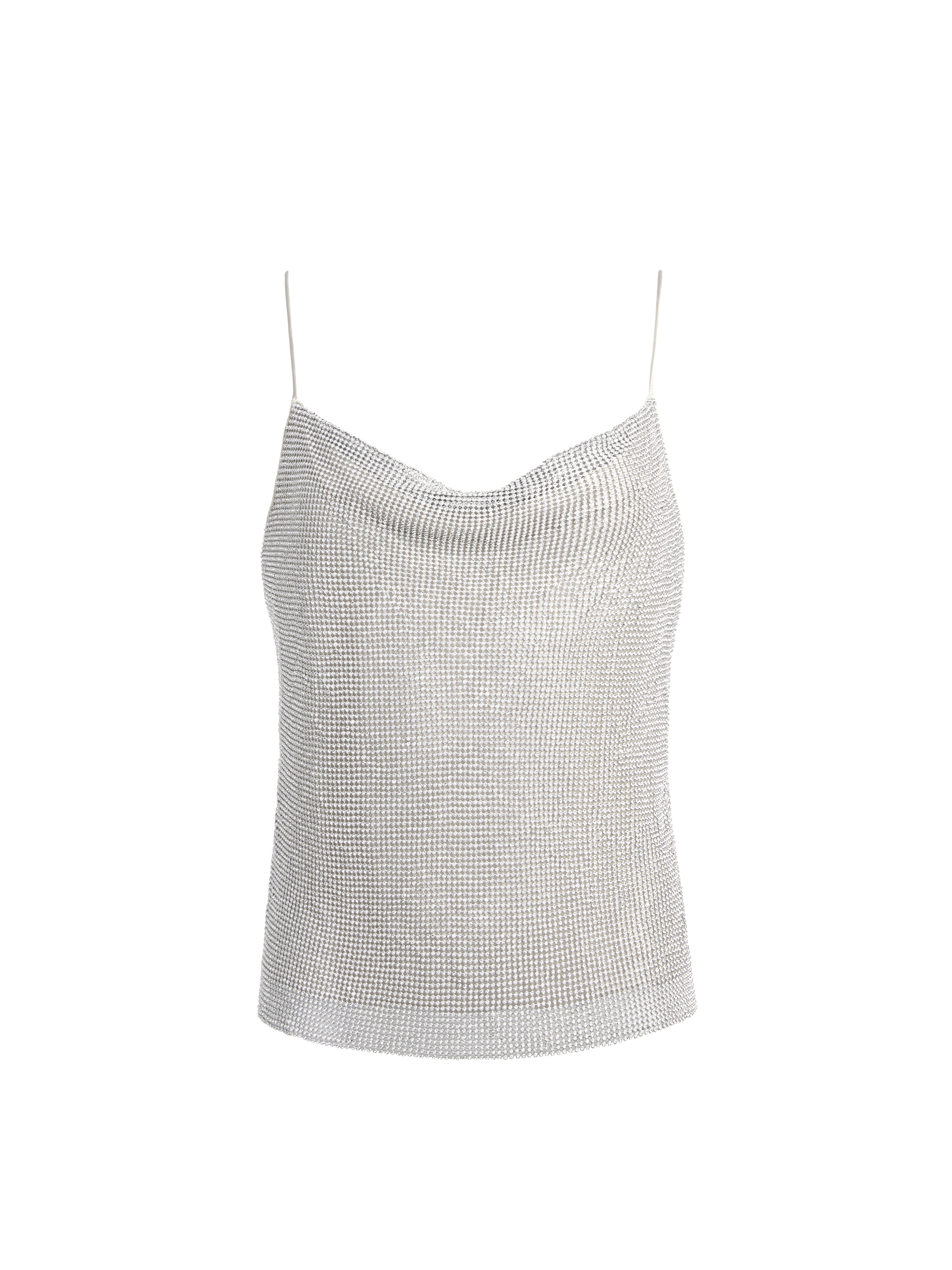 HARMON CRYSTAL CHAINMAIL SLIP TANK - 1