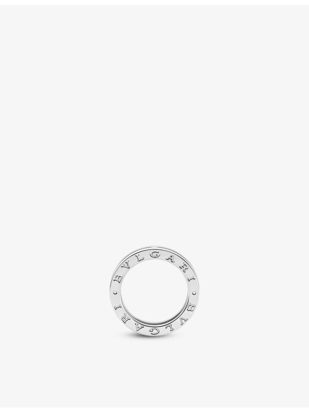 B.zero1 18ct white gold ring - 5