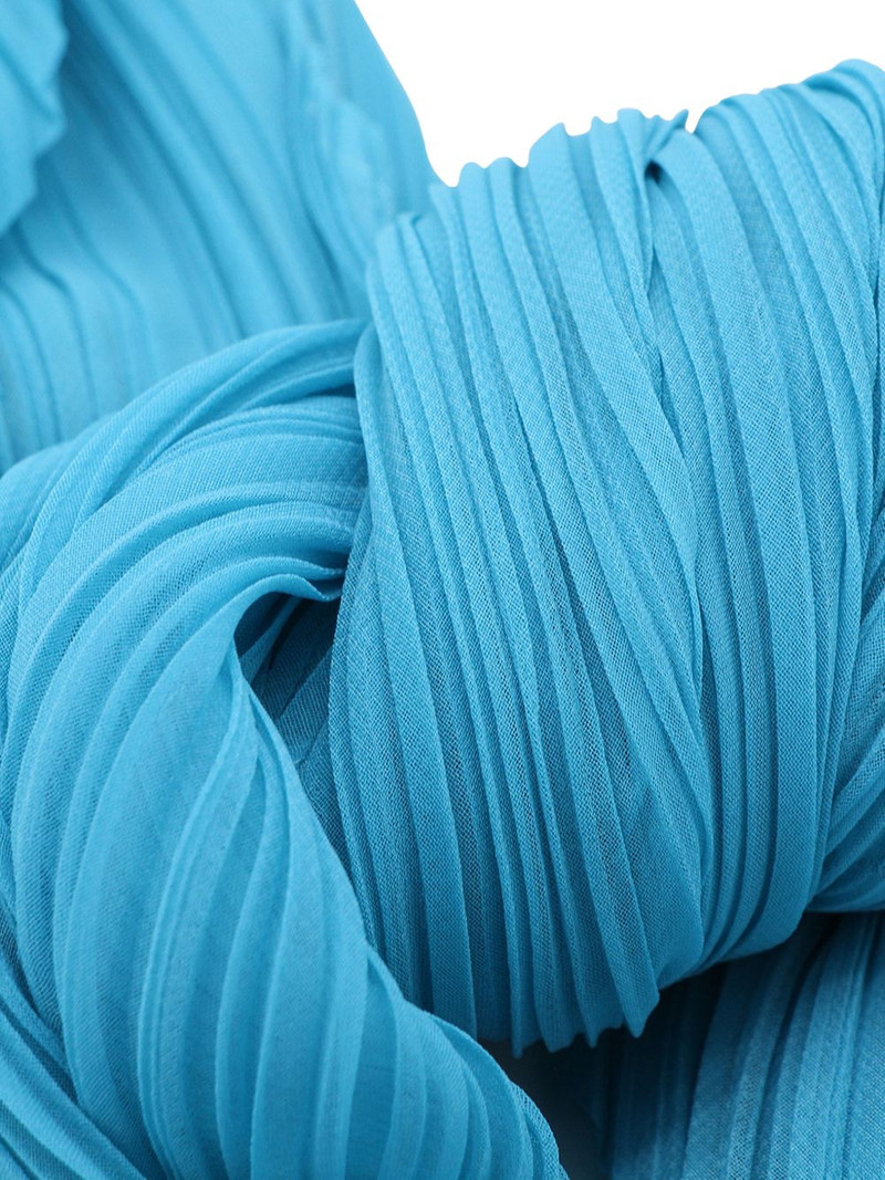 Pleats Please Issey Miyake Monthly January pleated scarf outlook