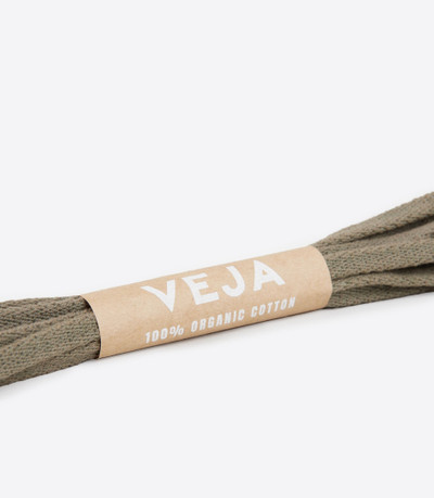 VEJA LACES ORGANIC COTTON KAKI outlook