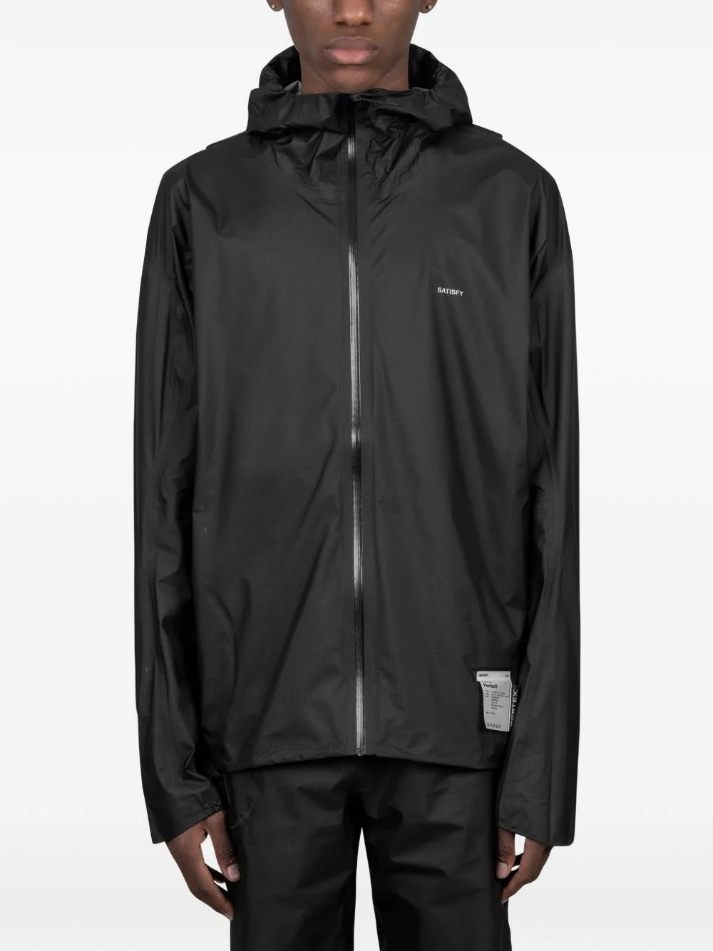 hooded zip jacket - 1