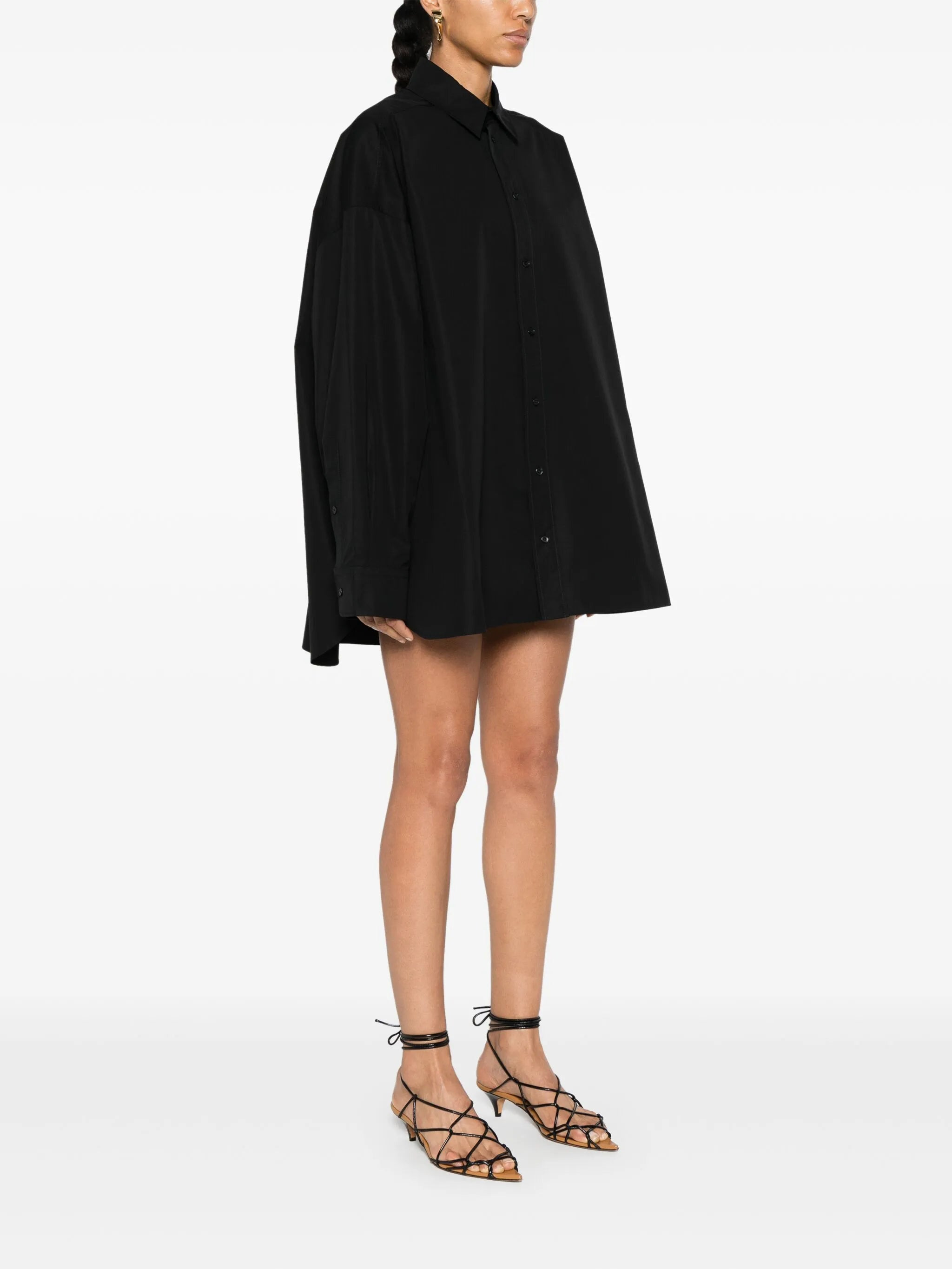 mini shirt dress - 3
