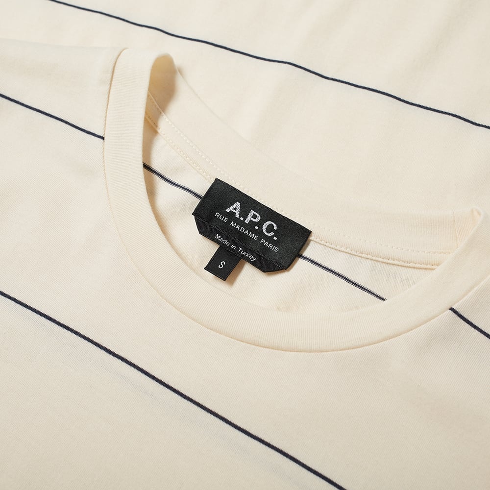 A.P.C. Nathan Stripe Tee - 2