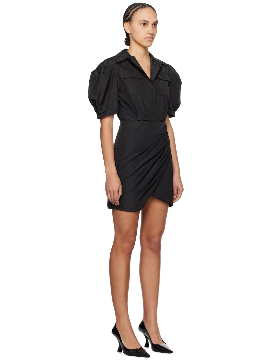 Black Balloon Minidress - 2