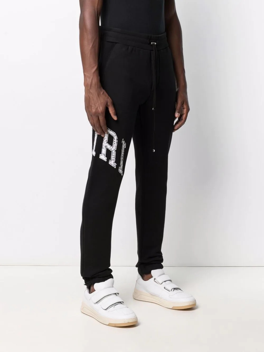 logo-print track pants - 3