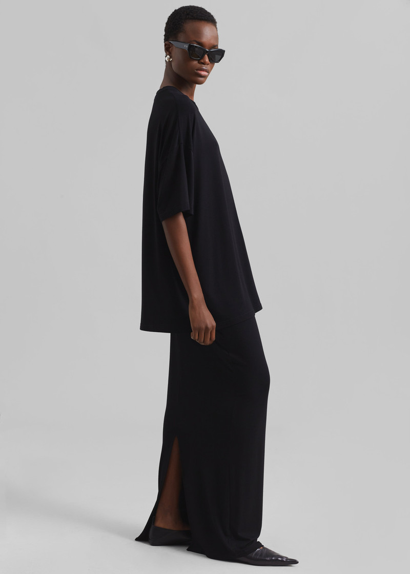 Ella Maxi Skirt - Black 7