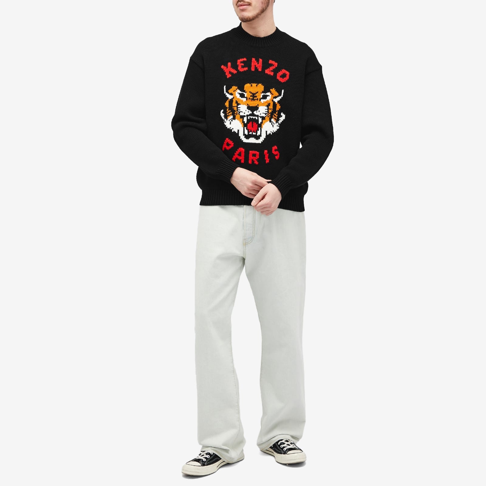 Kenzo Lucky Tiger Crew Knit - 4