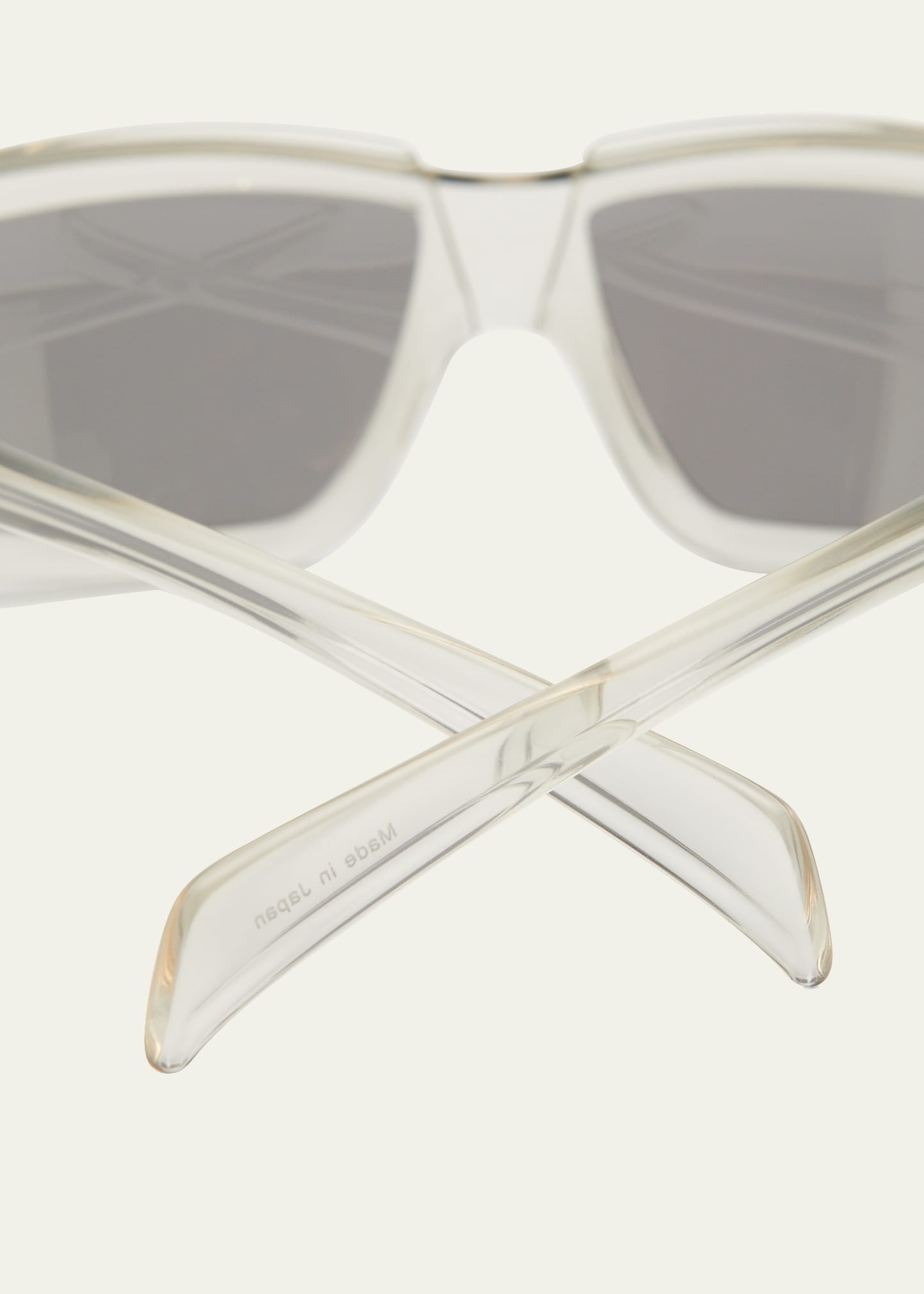 Men's Rick Clear Frame Square Sunglasses - 4