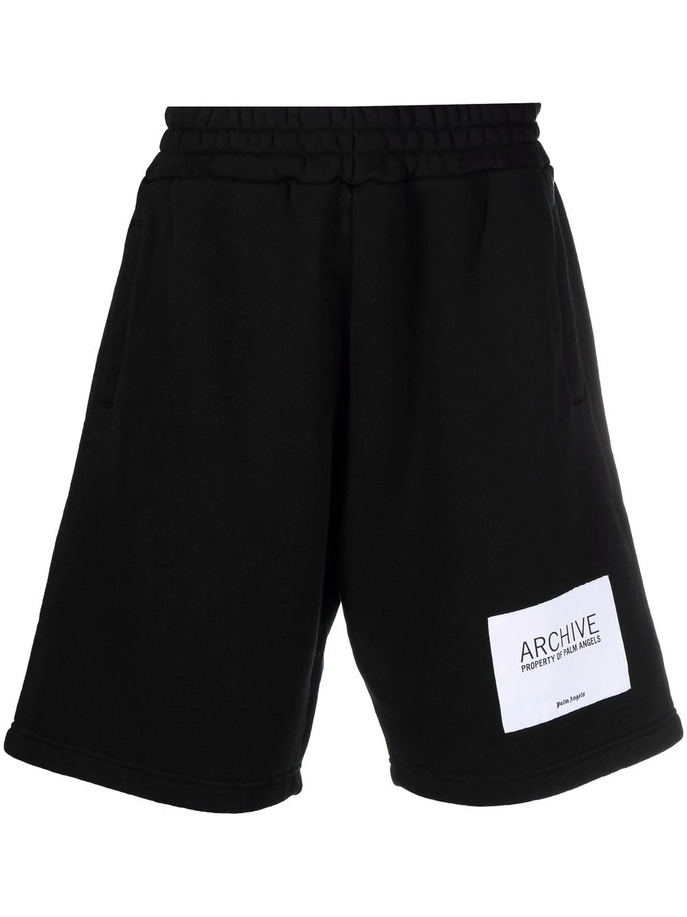 logo-patch track shorts - 1