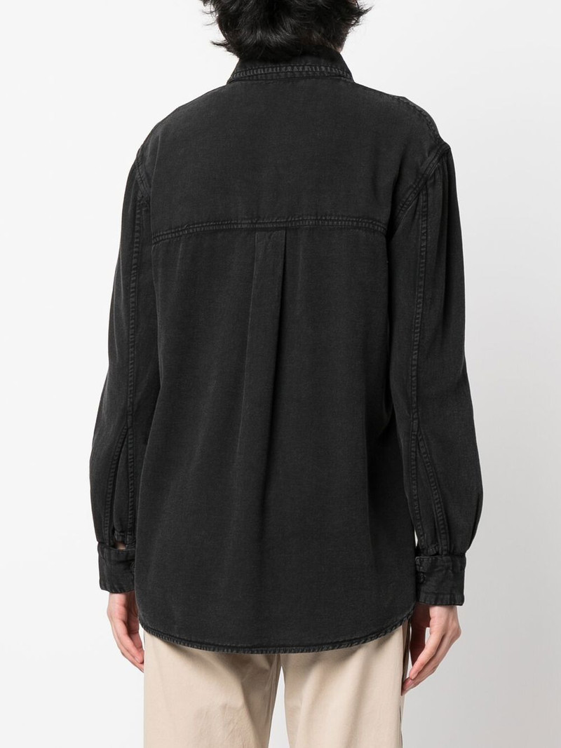 Teros logo-embroidered shirt 4