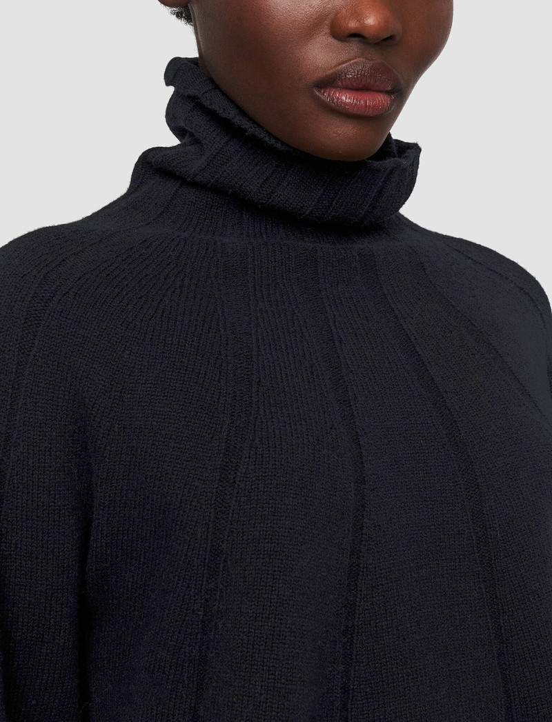 Soft Wool Short High Neck Jumper 5