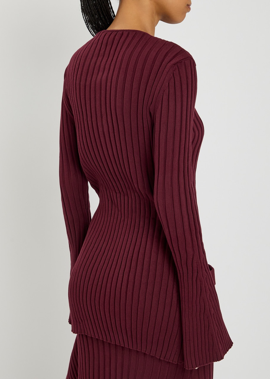 Stella Mccartney Textured Cotton-knit Cardigan - 3