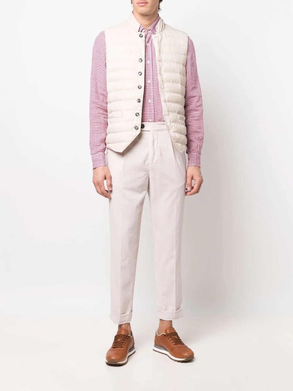 slim-fit corduroy trousers - 2