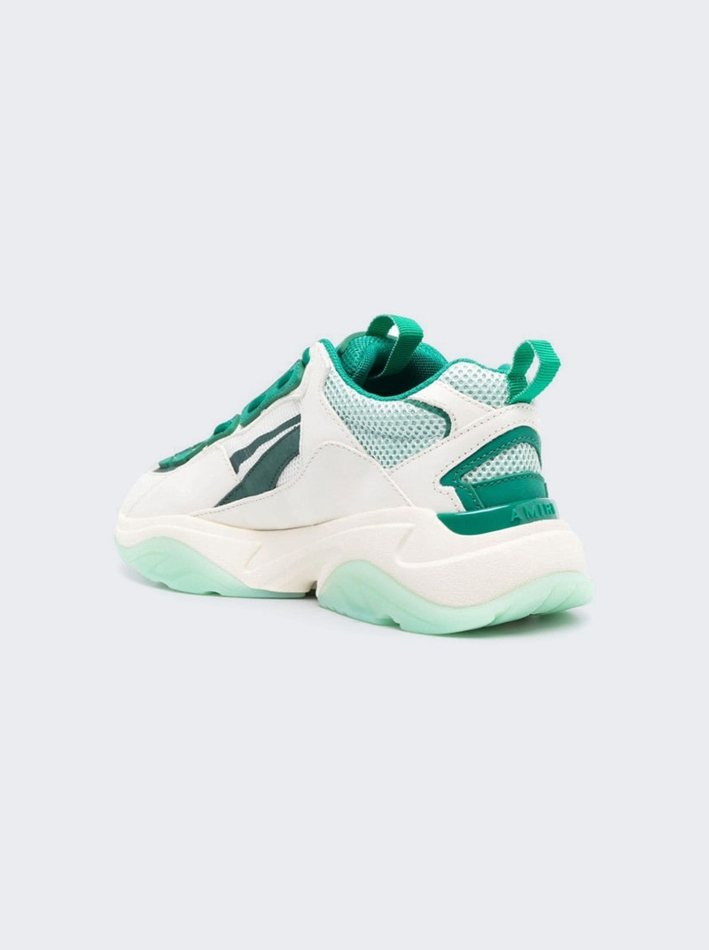 AMIRI Bone Runner Sneakers Alabaster and Green outlook