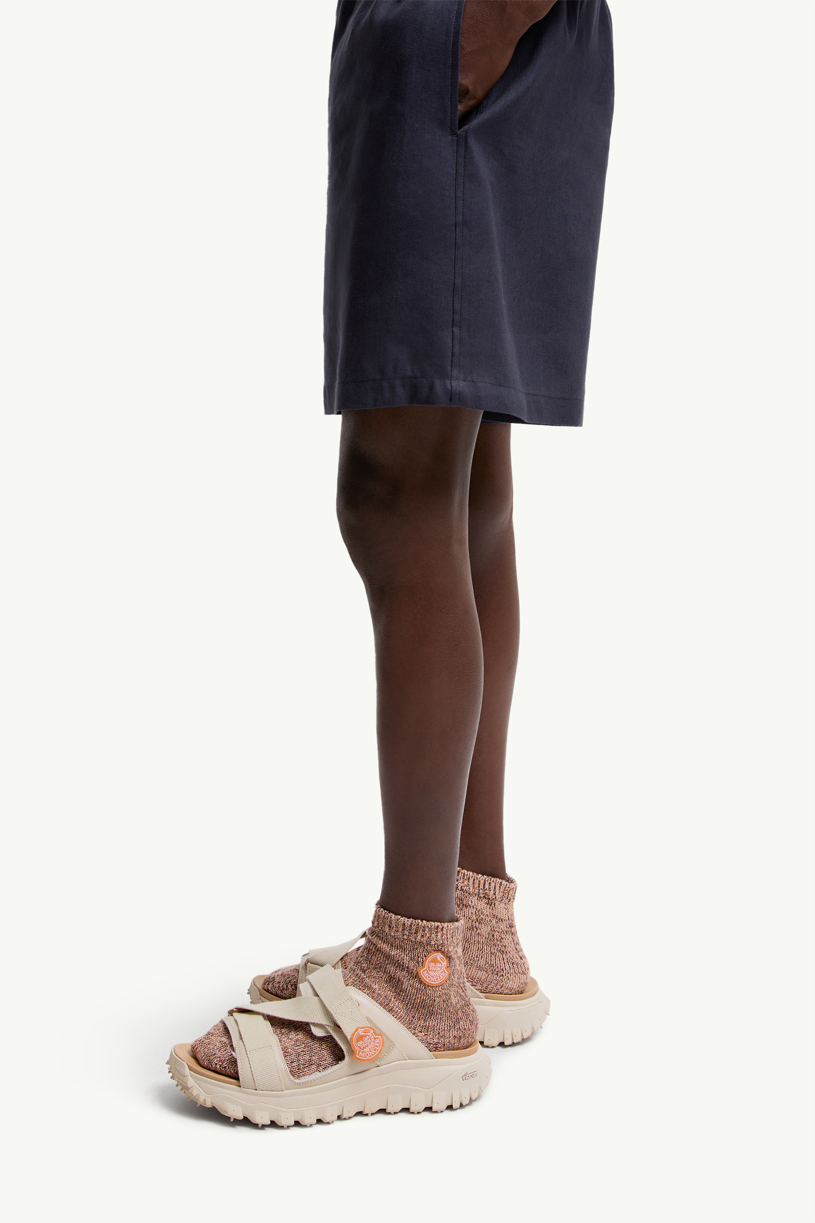 Moncler x Gilga Farm by Donald Glover Linen Blend Shorts - 4