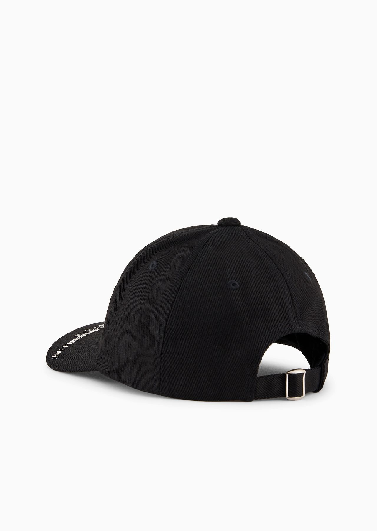 Canvas baseball cap with Emporio Armani Milano embroidery - 2