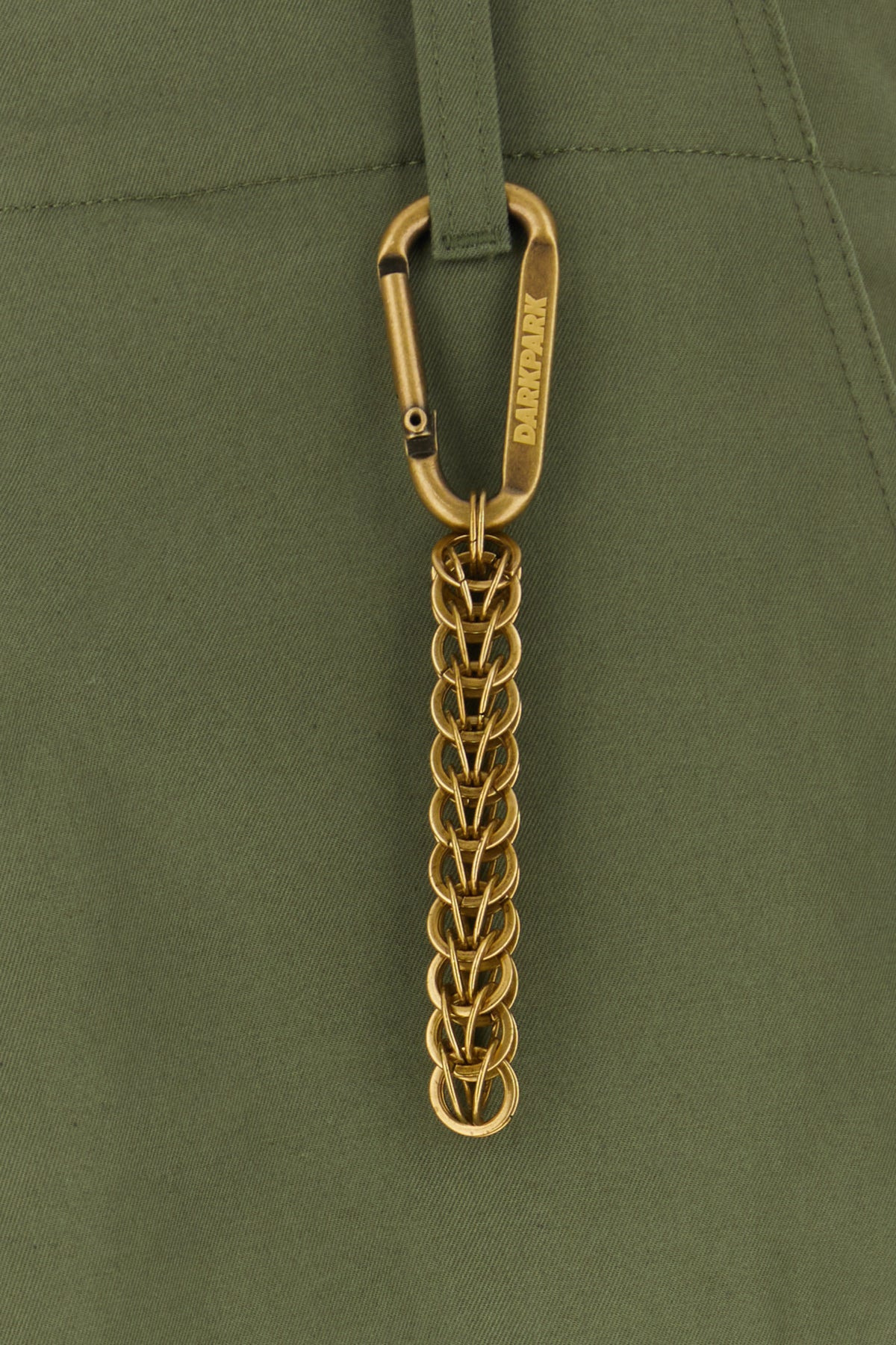 Army green cotton pant - 3