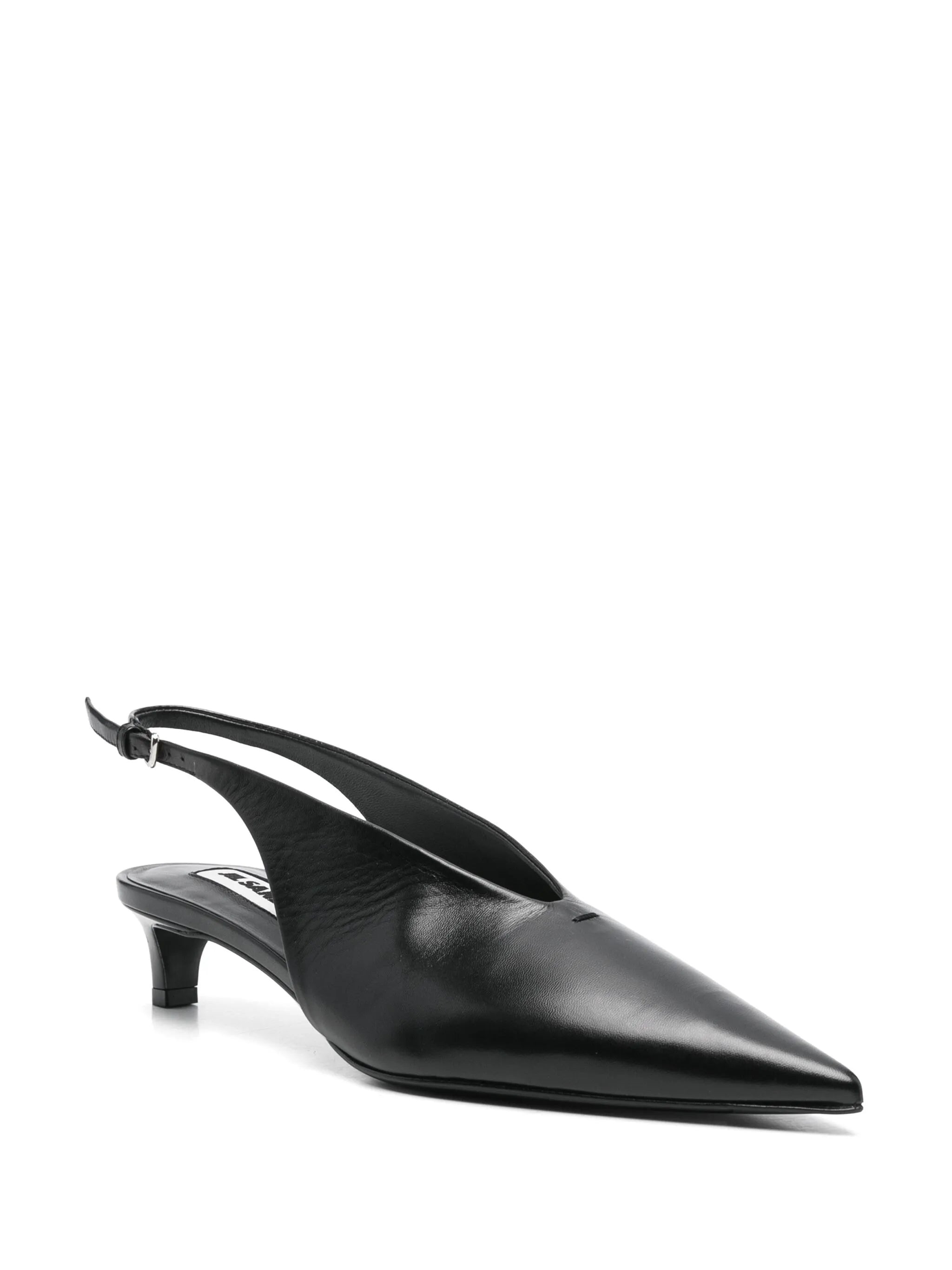 40mm leather pumps - 2