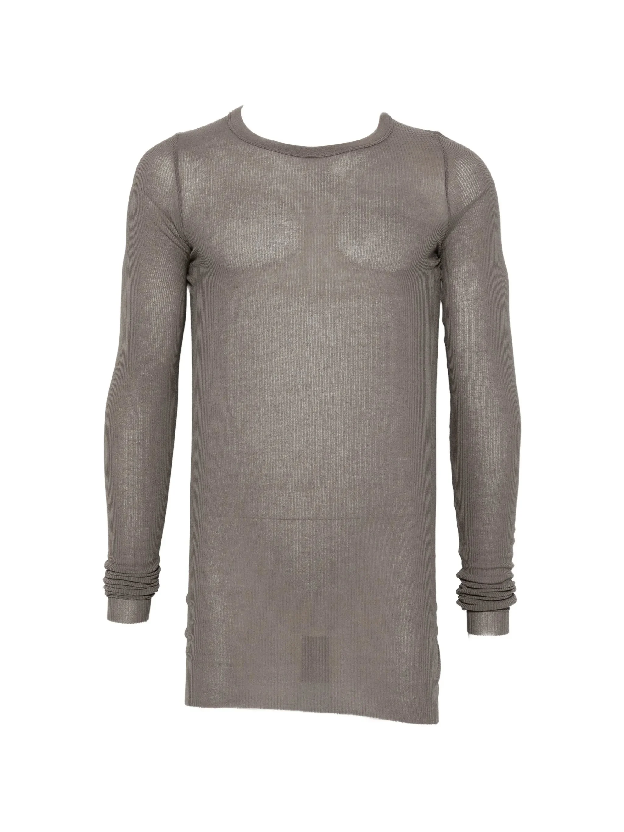 Rick Owens Ribbed-knit Long-sleeve T-shirt - 1