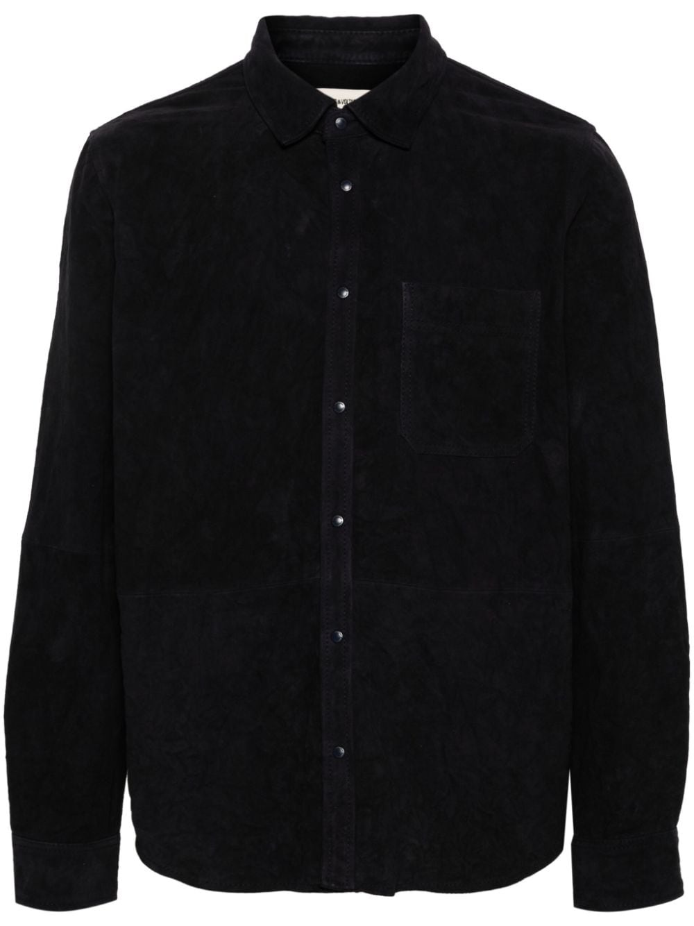 Serge suede shirt - 1