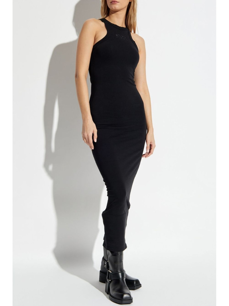 logo-embellished dress 3