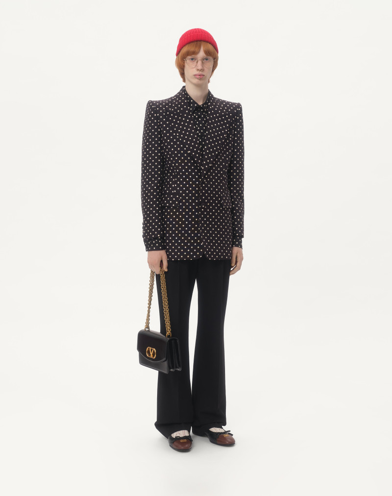 Valentino SILK TWILL SHIRT WITH PLUSDEPOIS PRINT outlook