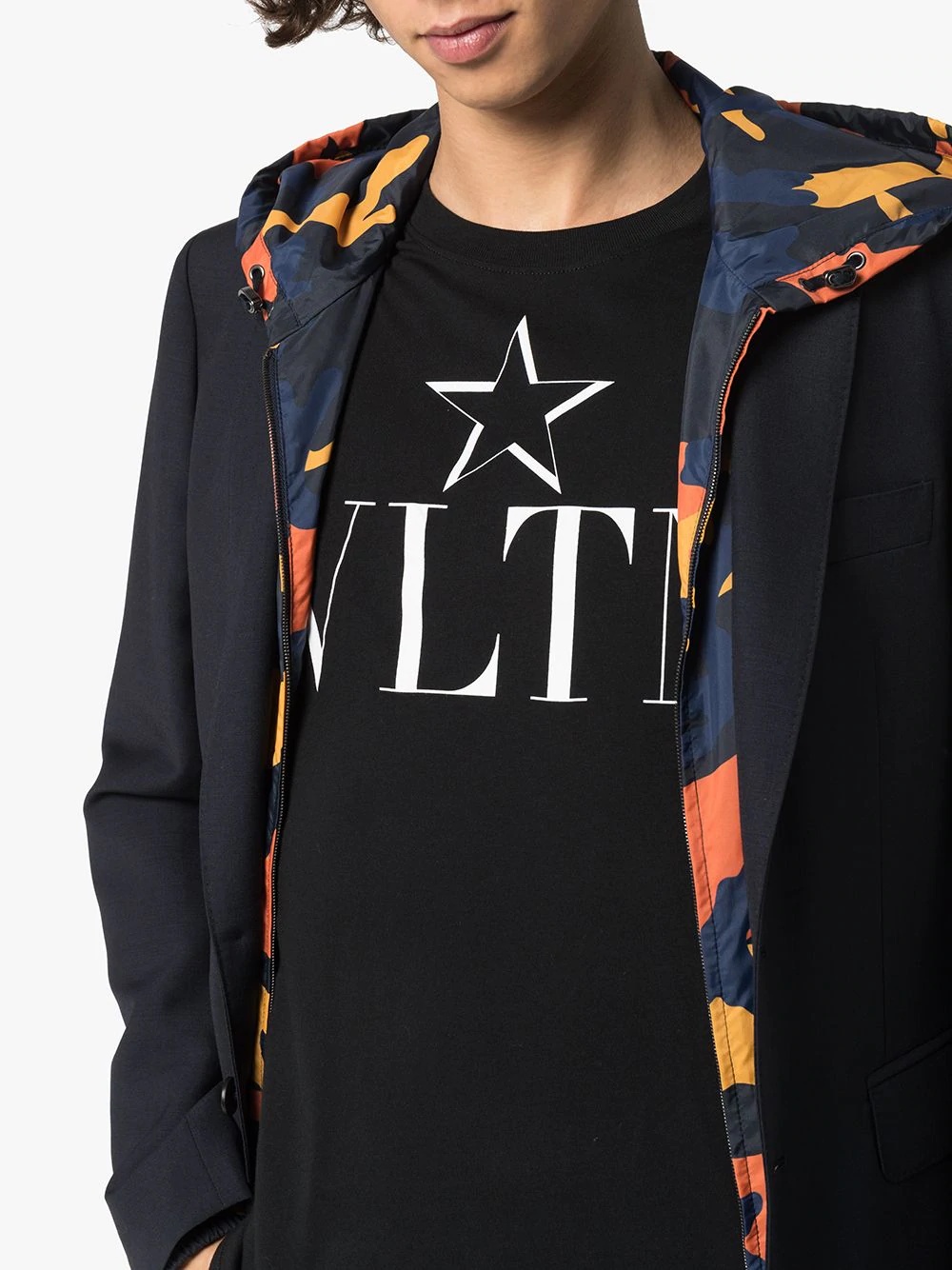 VLTN STAR print T-shirt - 5