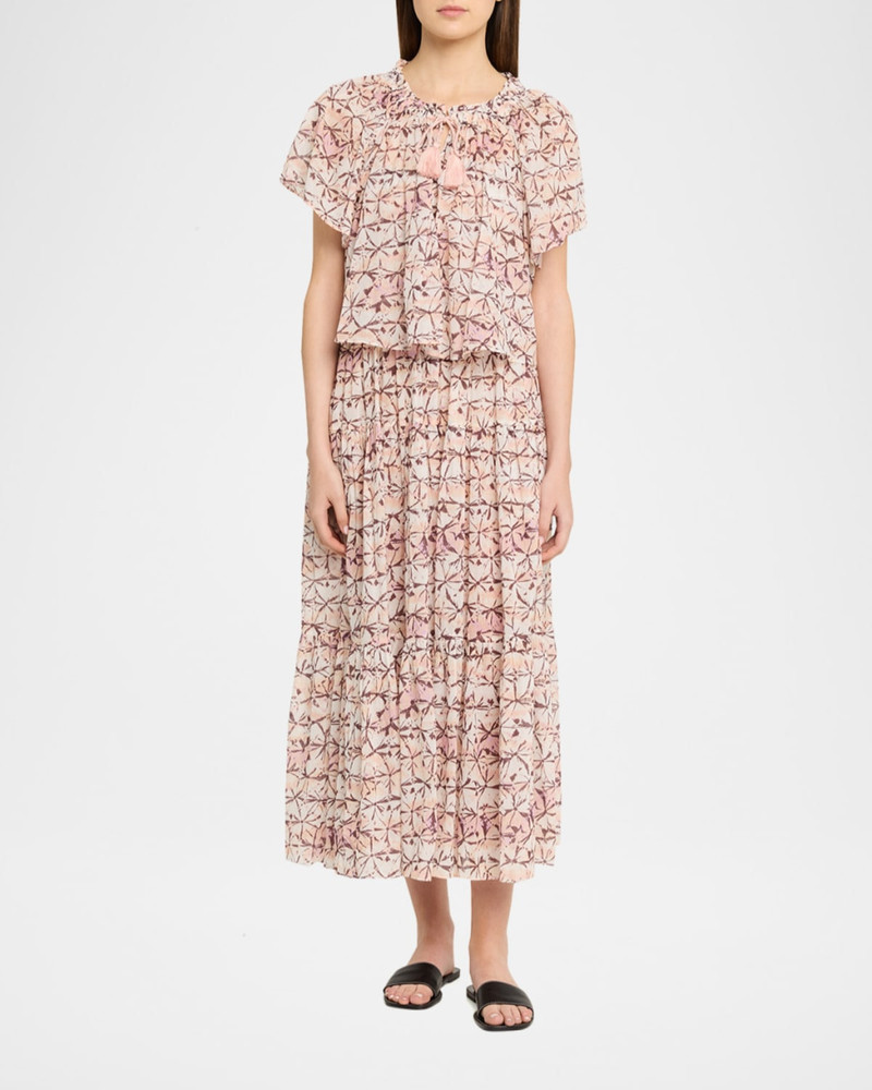 ULLA JOHNSON Alon Coverup Top outlook