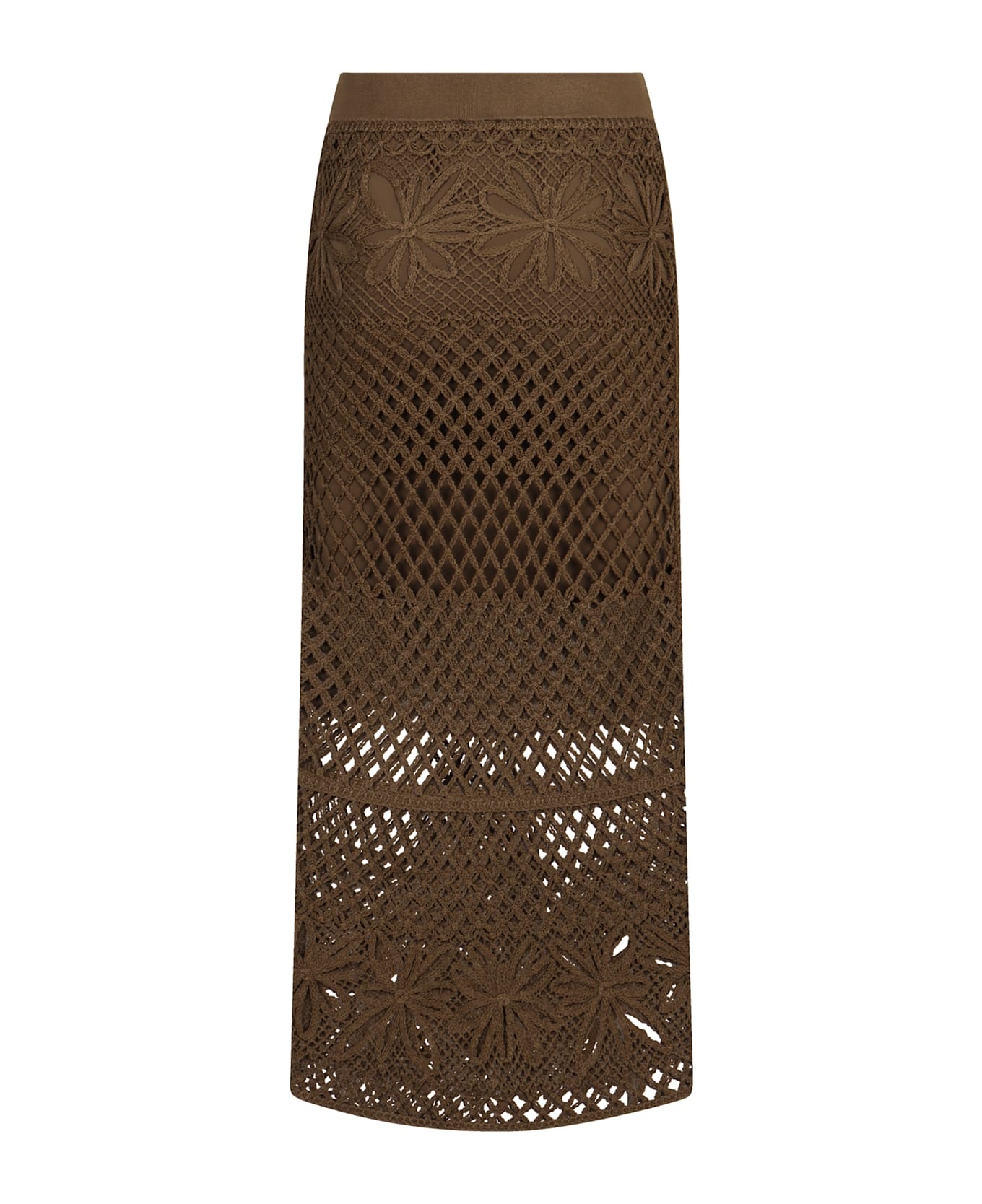 Crispo Crochet Knit Skirt - 2