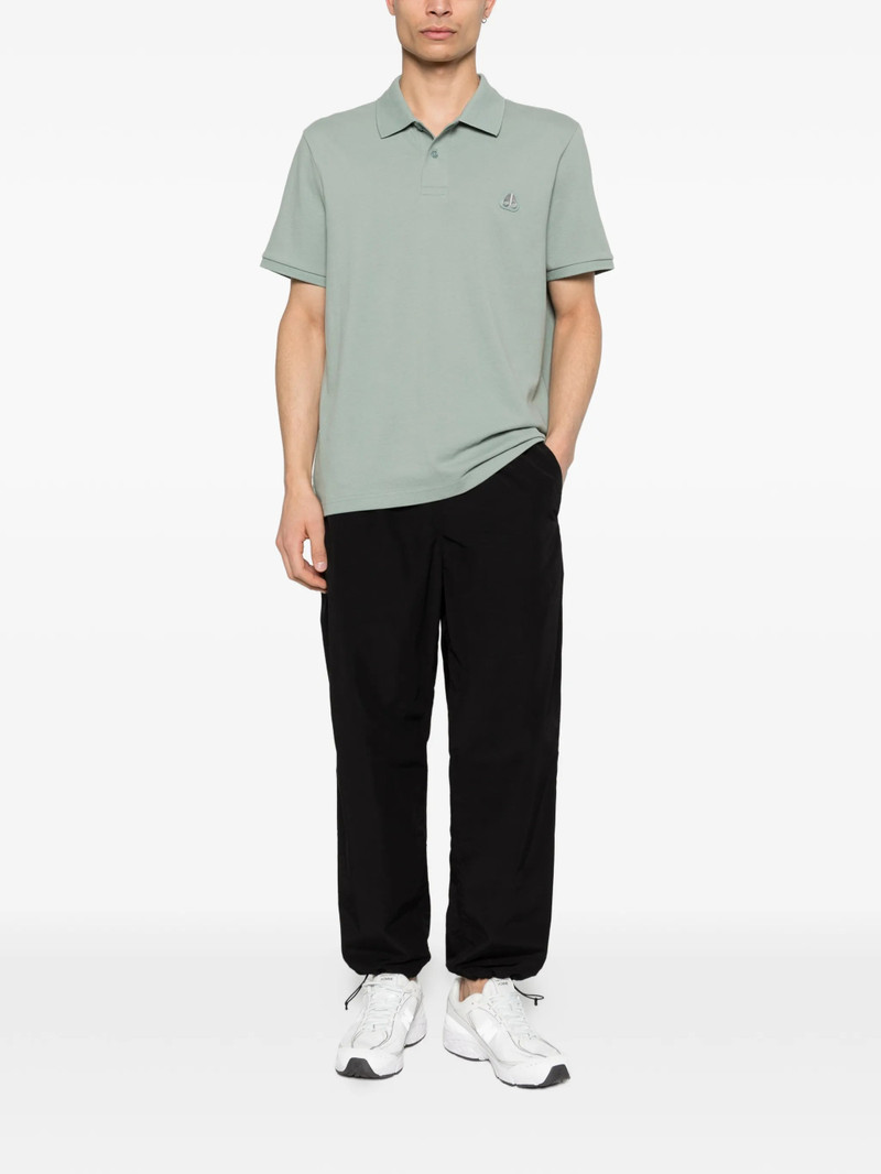 MOOSE KNUCKLES Moose Knuckles Everett Logo Polo Shirt outlook