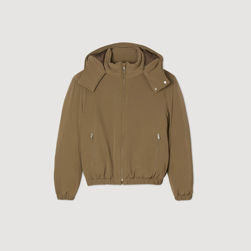PUFFER JACKET WITH REMOVABLE HOOD 1