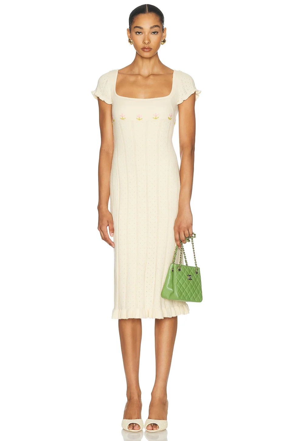 Tulip Knit Lady Dress - 1