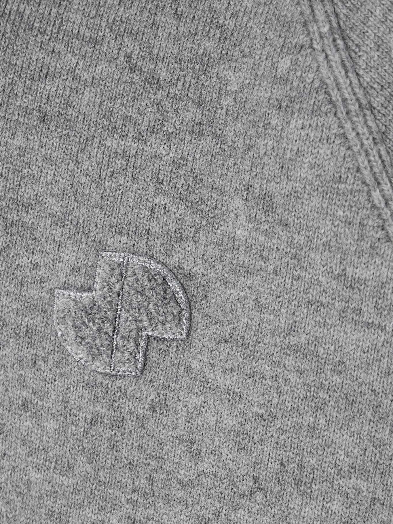 Appliquéd merino wool-blend hoodie - 4