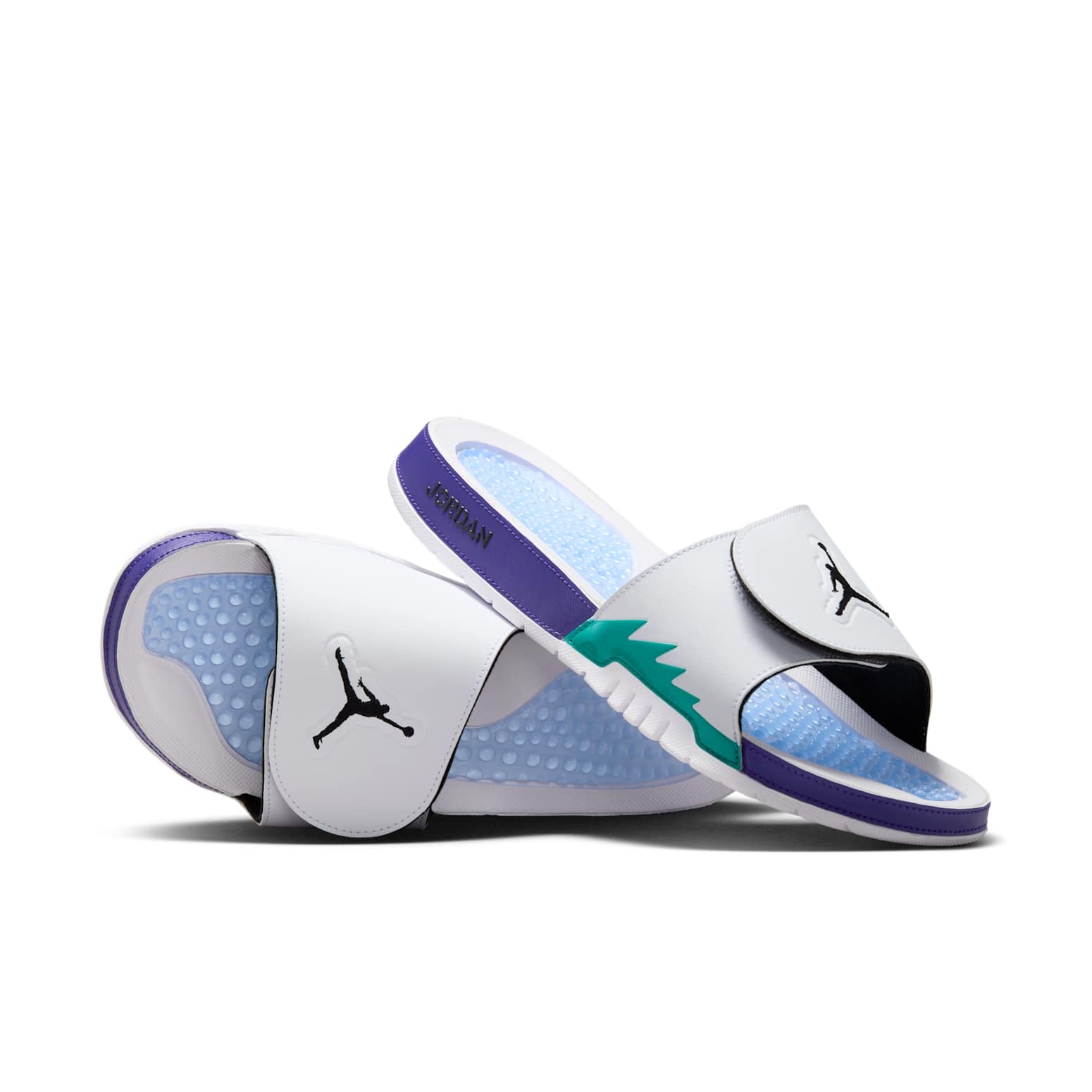 Air Jordan Hydro 5 Slides 'Grape' 555501-103 - 3