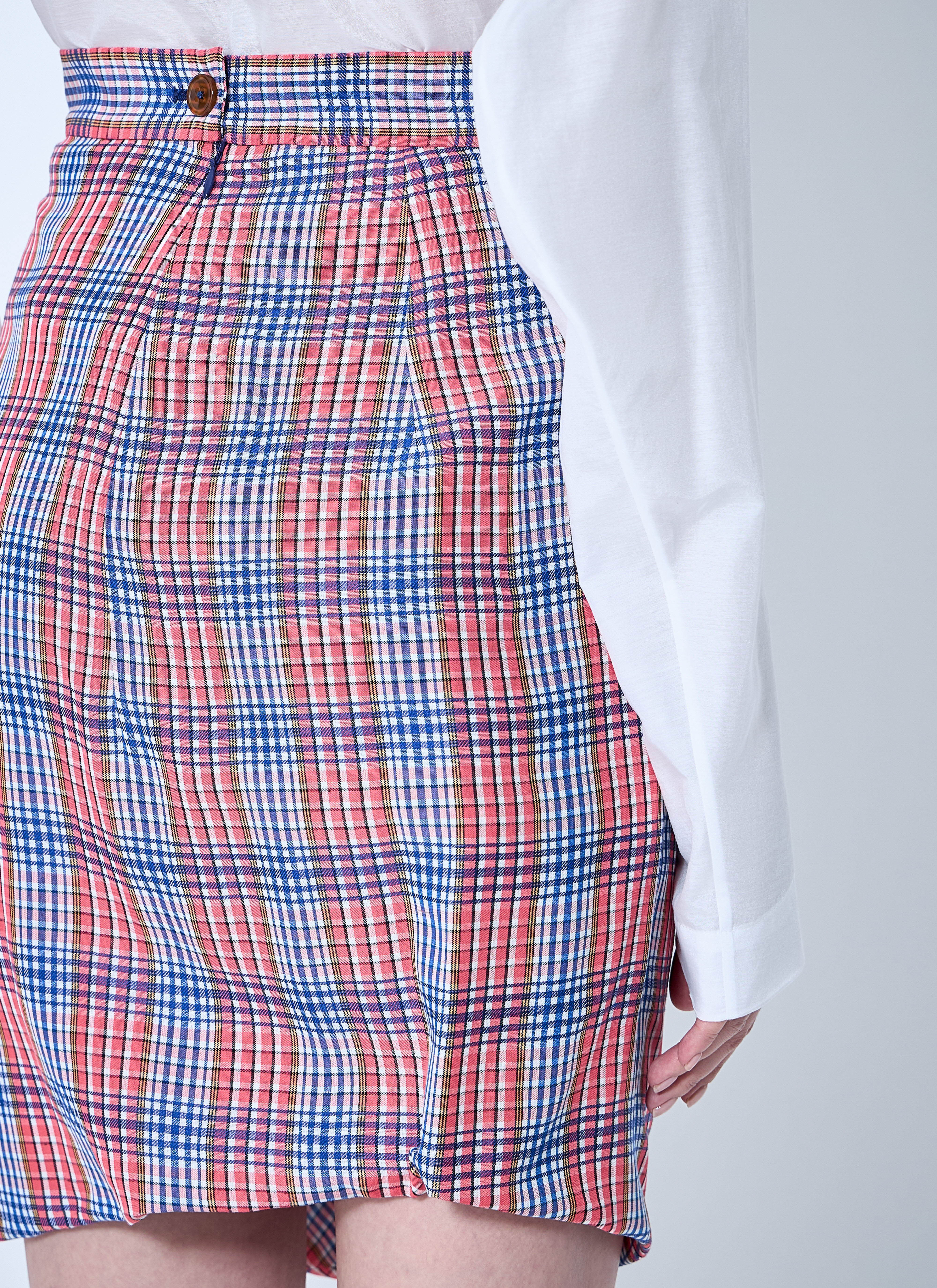 Vivienne Westwood Women Check Mini Skirt - 6