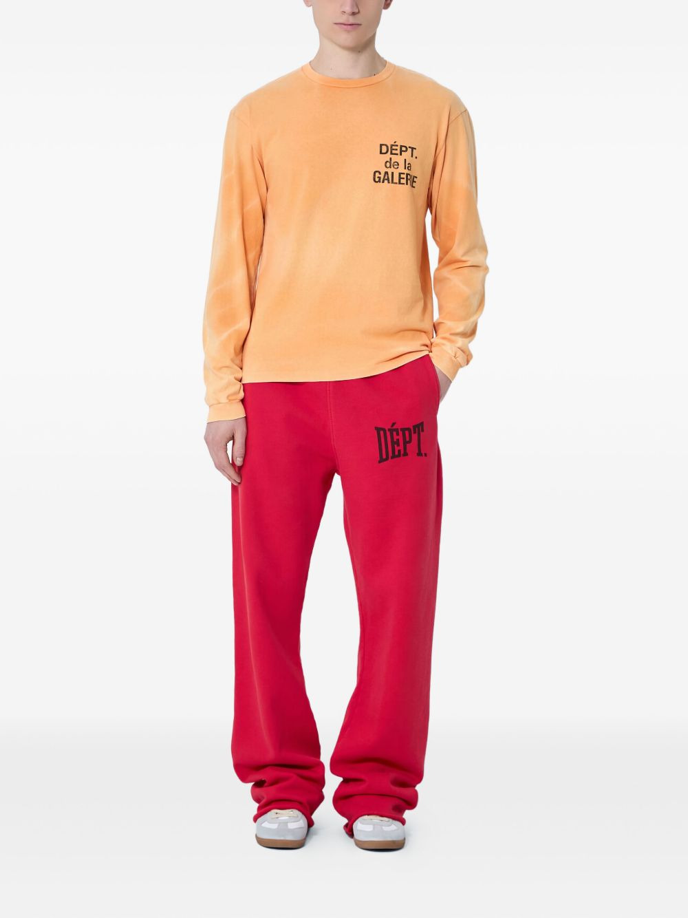cotton track pants - 2